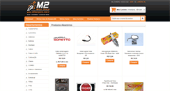 Desktop Screenshot of m2motostore.com.br